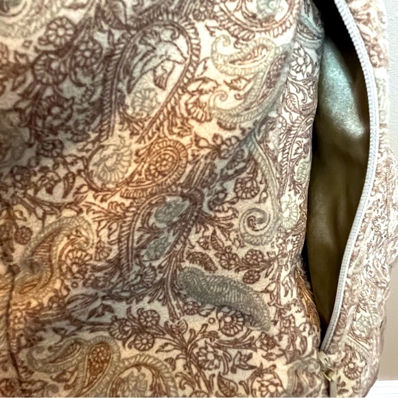 Columbia Women’s River Resort Wingbeat Micro-Suede Vest Paisley Tan L Gorpcore - Picture 10 of 12